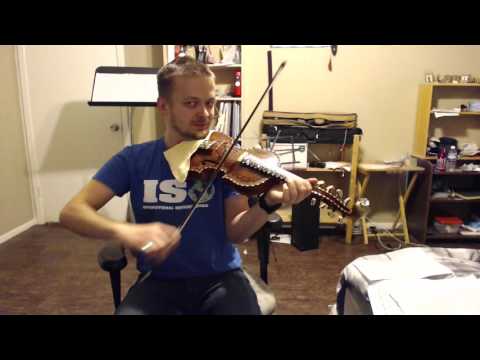 Hardanger fiddle and celtic tune