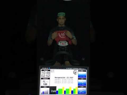 Clase Virtual Nº30.52' Directo Cycling Up - 4 Intervalos Progresivos Ciclo Indoor by David Aguado