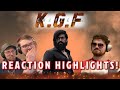 REACTION HIGHLIGHTS! | K.G.F. Chapter 2 | The Slice of Life Podcast