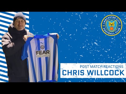 Manager Reaction - Lancaster City vs. Matlock Town