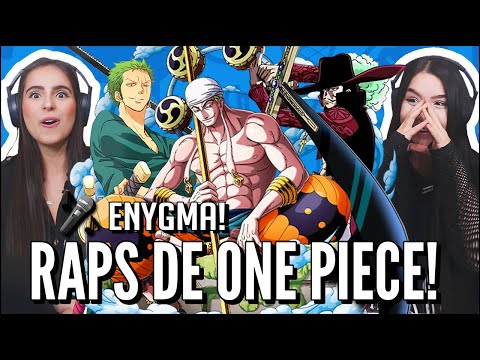 JOVENS REAGEM A ENYGMA - RAP DO ZORO, RAP DO MIHAWK E RAP DO ENEL (ONE PIECE)