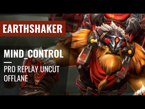 Earthshaker OFFLANE Miracle MIND_CONTROL Replay DOTA2 UNCUT 7.26C