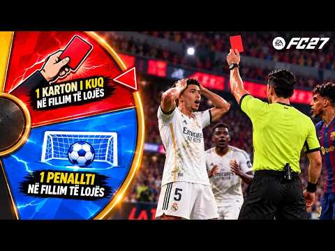 FUTBOLL ME 1 DISAVANTAZH TE MADH !! - FC 27 | SHQIPGaming