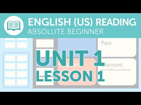 絶対初心者のためのアメリカ英語読解術-電車の切符を買う (American English Reading for Absolute Beginners - Buying a Train Ticket)