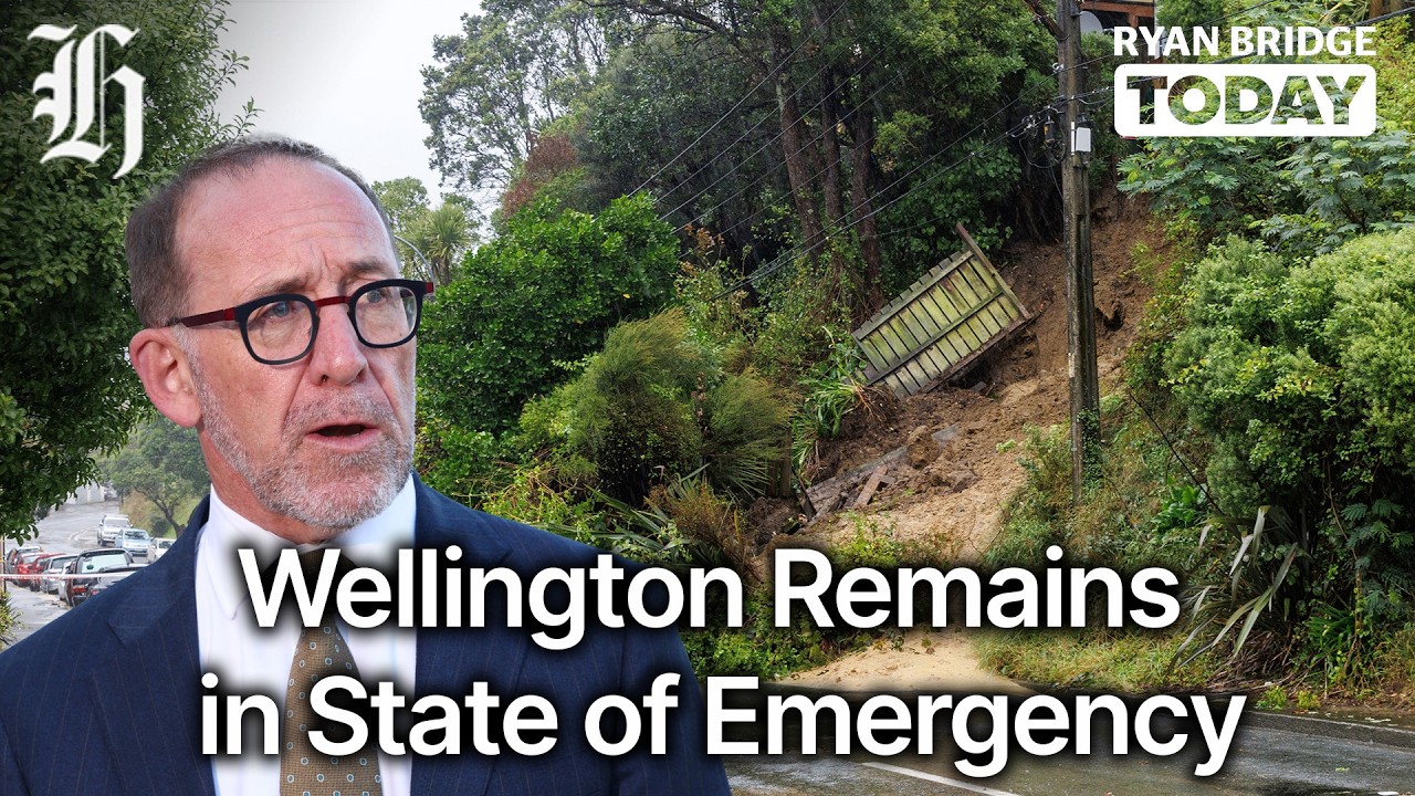 Mayor Andrew Little speaks on Wellington's state of emergency | Ryan Bridge TODAY