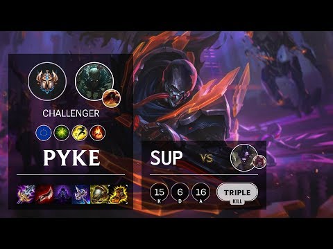 Pyke Support vs Alistar - EUW Challenger Patch 10.6