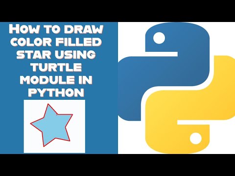 Making A Recursive Star In Turtle Python Shortspython