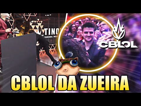 KAMI INFILTRADO E TIN CAINDO NO PALCO - PRÊMIO CBLOL DA ZUEIRA