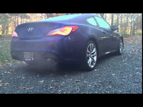 (15') Genesis Coupe Tomei Single Exit Exhaust
