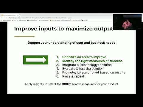 Haystack US 2023 - Tito Sierra: Selecting the RIGHT Measures for Your Search Product