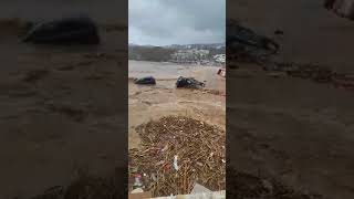 Griechenland: Wettervorhersage für Sonntag, Regierungszug nach Kreta, Video der Wetterapokalypse in Agia Pelagia