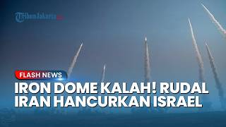 Iron Dome Kalah Telak! Rudal Iran Hancurkan Pusat Perang dan Radar Kendali Israel