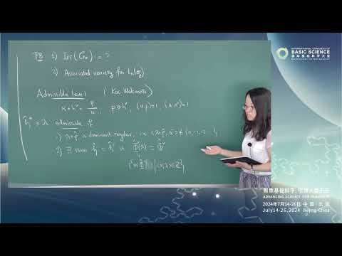 Peng Shan: Representations of simple affine vertex algebras at elliptic levels & affine... #ICBS2024