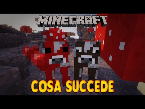 Minecraft ITA ep 833 - Cosa Succede se fai Accoppiare una Mucca Fungosa con una Mucca