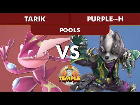 Temple: Hermès Edition POOLS - Tarik (Greninja) Vs. Purple H (Wolf) SSBU Ultimate Tournament