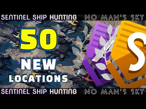 50 NEW Best Sentinel Ship Locations - No Man's Sky Echoes
