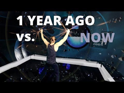 PowerBeatsVR #Throwbackthursday - Development Stage 1 Year Ago and Now