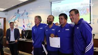 Se realizó en AUF curso FIFA para Entrenadores de Arqueros