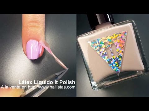 5 formas de usar el látex líquido para uñas | ¿Para qué sirve?
