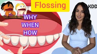 Fun Flossing Tips for Kids (Ages 2-7): Why, When & How to Floss!