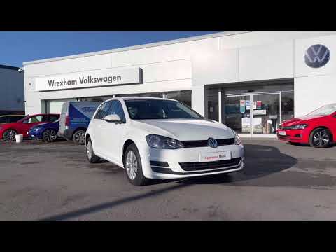 Volkswagen Golf S 1.4 TSI Automatic Pure White Used | Wrexham Volkswagen