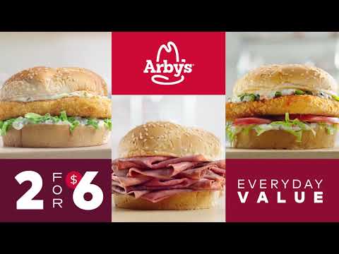 Arby's: 2 for $6 Everyday Value | Classic Roast Beef