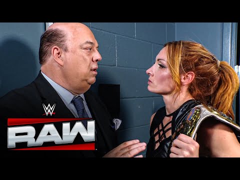Becky Lynch confronts Paul Heyman on behalf of Seth Rollins: Raw highlights, Oct. 20, 2025