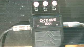 ARIA vintage 80's analog octave pedal