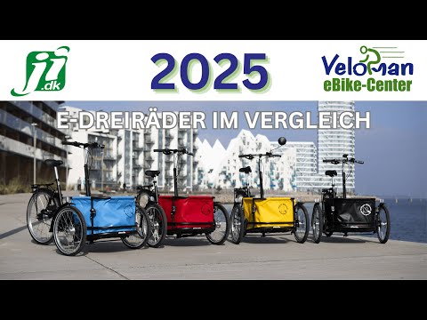 Dänische E-Dreiräder im Live-Vergleich: Pelikan & Viktor