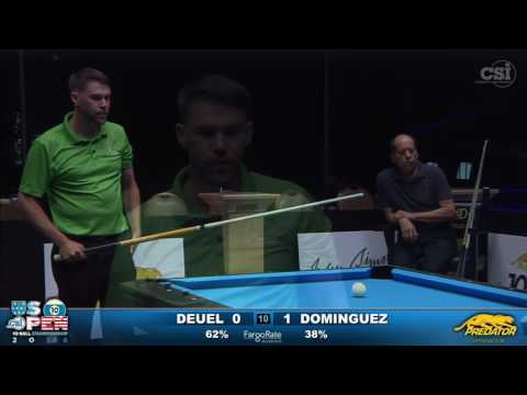 2016 US Open 10-Ball: Corey Deuel vs Ernesto Dominguez
