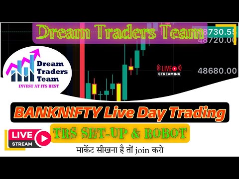 2 May Live Nifty - Banknifty TRS set-up with Robot 🤖 Trading  #tradinglive #dreamtradersteam