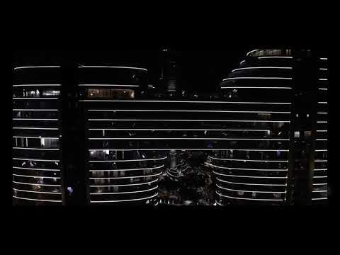 Night Base Jump Off Burj khalifa