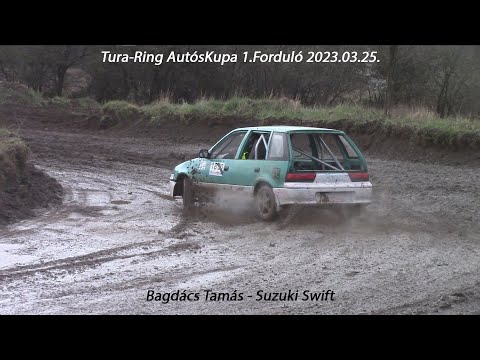 Bagdács Tamás - Suzuki Swift Tura-Ring AutósKupa 1.Forduló 2023.03.25.