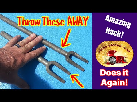SUPER AMAZING!...Throw Away Your PICKLE FORK For BALL JOINTS & TIE RODS.. This SPLITTER Fork ROCKS