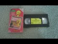 My Sesame Street Home Video The Alphabet Game 1988 VHS Full Video