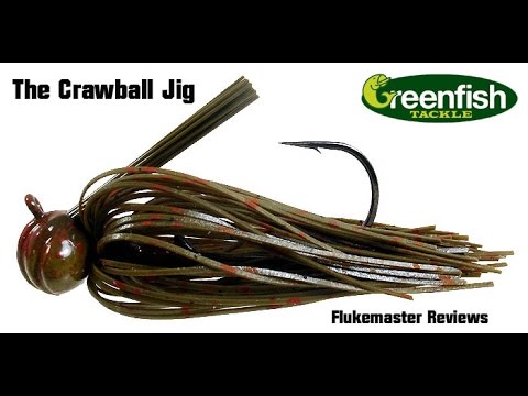 The Greenfish Tackle Craw Ball Jig - Football Jig