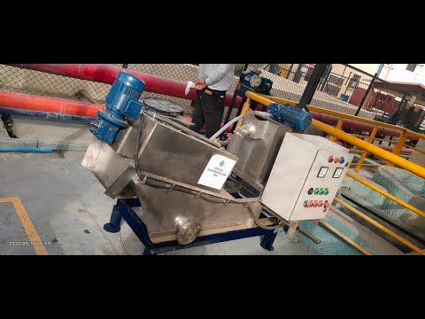 Sludge De-Watering Machine - Multi Disk Screw Press