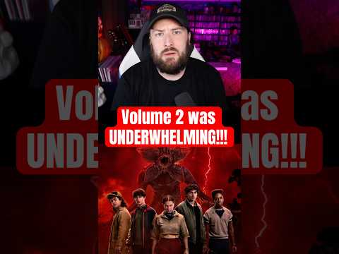 Stranger Things 5 Volume 2 was so underwhelming! #StrangerThings #StrangerThings5 #Netflix #Horror