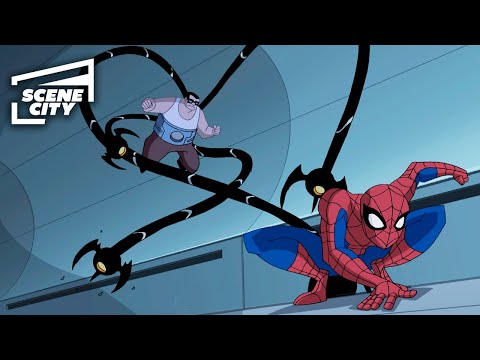 Dr. Octopus Escapes Spider-Man | Spectacular Spider Man (2008)