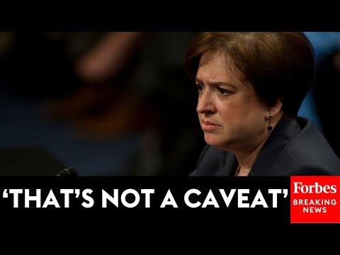 Elena Kagan Stunned By Trump Lawyer's Response To Separation Of Powers Question