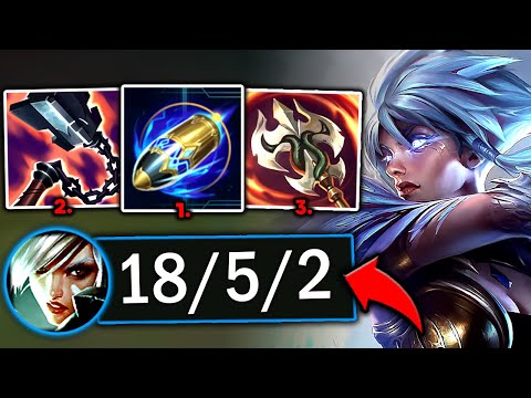 RIVEN TOP HOW TO LITERALLY 1V9 USING FIRST STRIKE 😈 S13 Riven TOP Gameplay! (Season 13 Riven Guide)