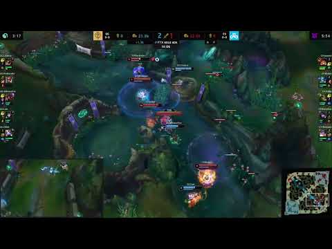 Cloud9 Wins Insane 4v5 vs. Golden Guardians in the LCS