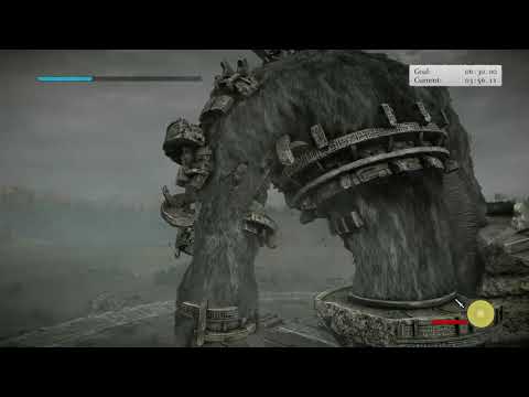 Highlight: Shadow of the Colossus (2018) Remake Time Attack (Hard) - Third Colossus (Gaius)