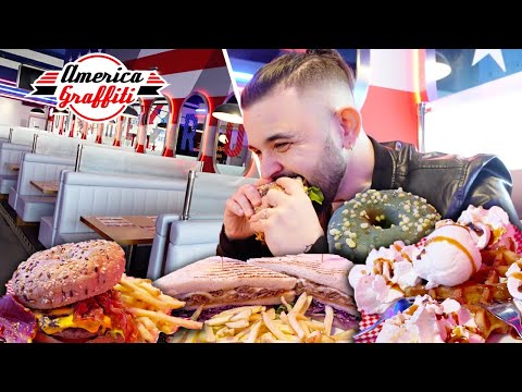 CIBO AMERICANO, Provo L' America Graffiti! 🍩🍔