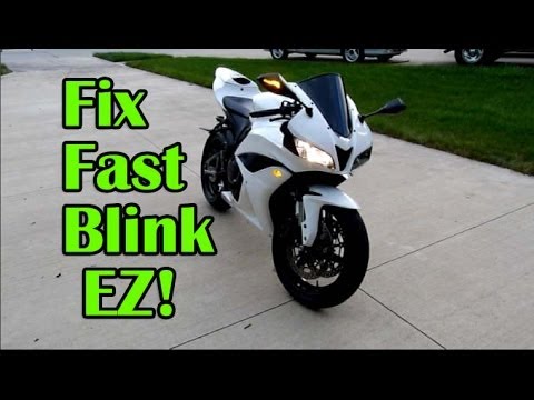 EZ Fast Blink Fix on Motorcycle - Turn Signal Relay Installation