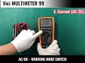 Vicimeter Analog Bar 6000 Max Display VC99 Digital Handheld Meter