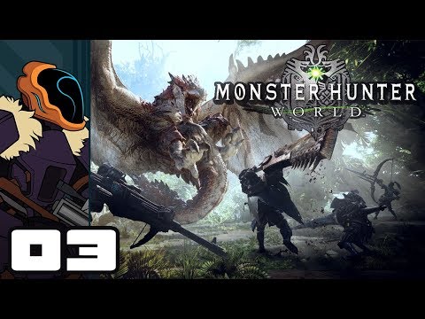 Let's Play Monster Hunter World [Beta] - PS4 Gameplay Part 3 - Get Back Here!