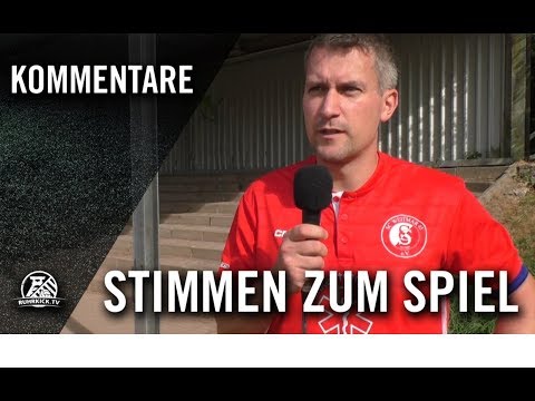 Die Stimmen zum Spiel | CSV SF Linden - SC Weitmar 45 (1. Spieltag, Bezirksliga, Staffel 10)