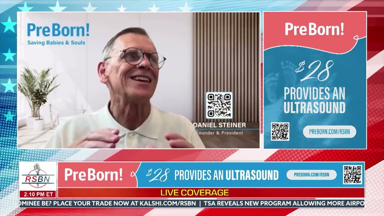 PreBorn Founder & President Dan Steiner Joins RSBN Live with Matthew Alvarez - 09/10/26