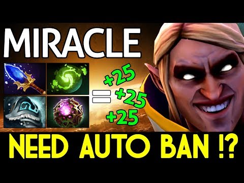 Miracle- Dota 2 [Invoker] Need AUTO-BAN Invo !? When VS M-God